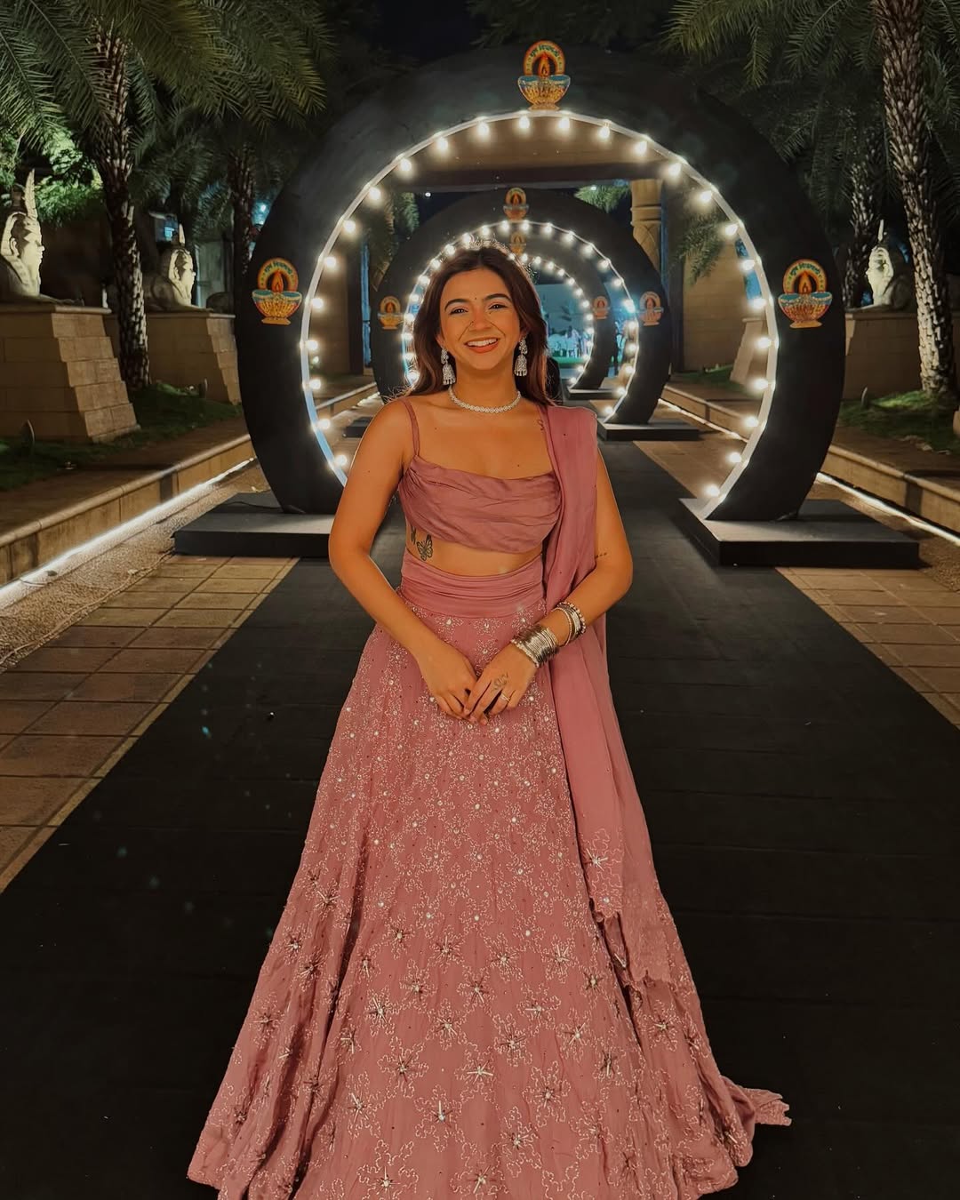 Rebel Kid in Riona Lehenga Set