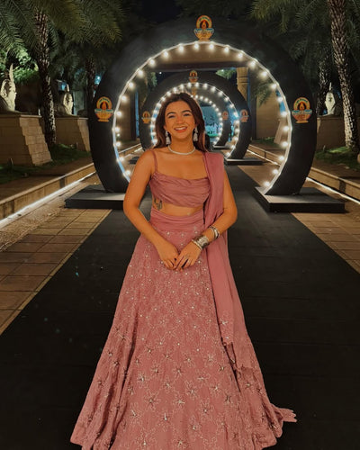 Rebel Kid in Riona Lehenga Set