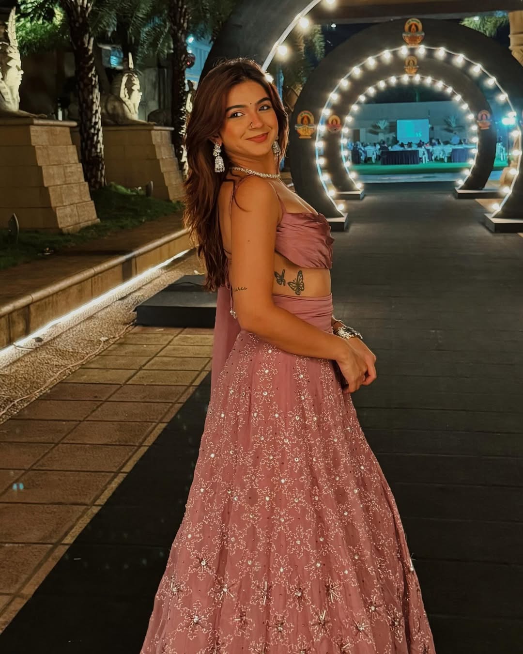 Rebel Kid in Riona Lehenga Set