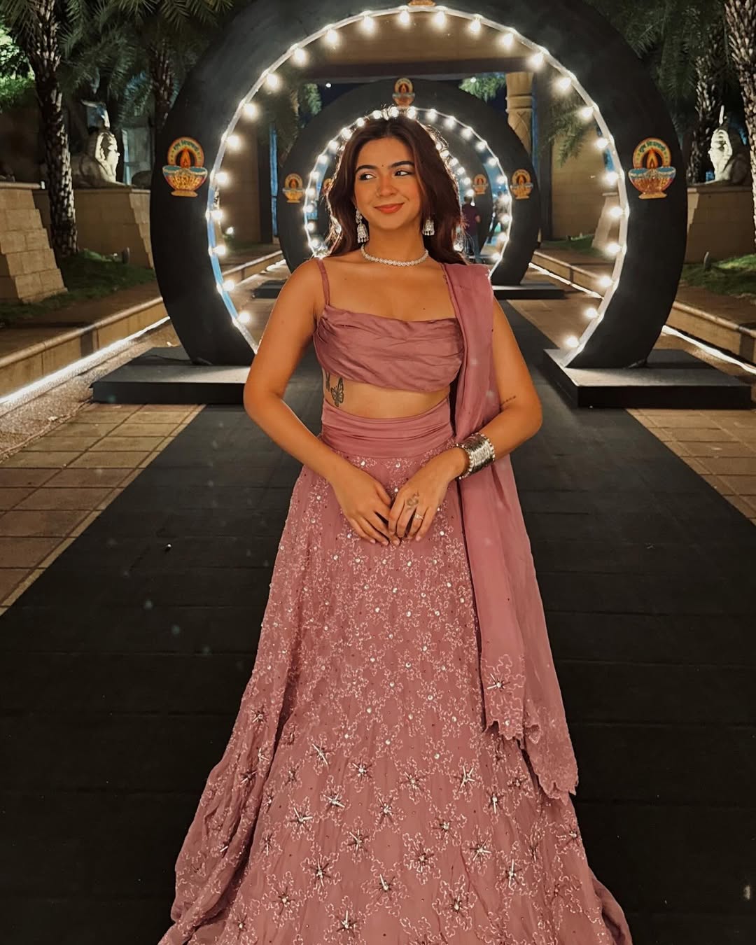Rebel Kid in Riona Lehenga Set