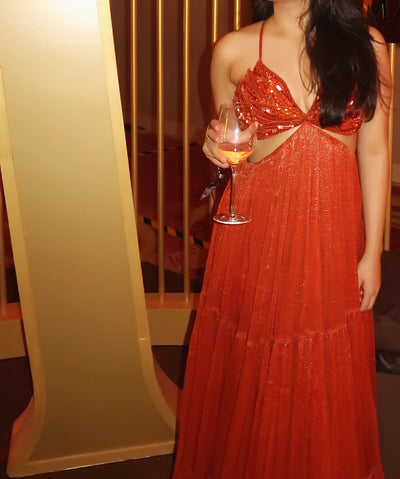 Aaina Mehta in Aloha Gown