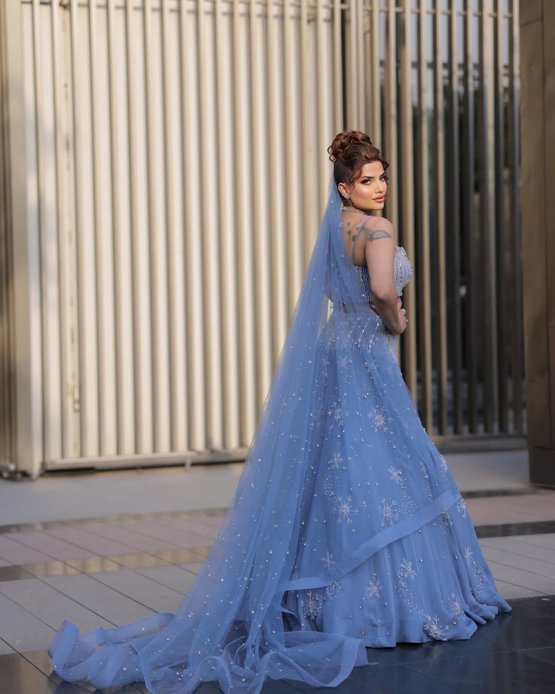 Guneet Virdi in Elsa Lehenga Set