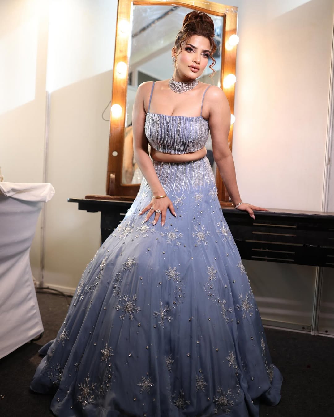 Guneet Virdi in Elsa Lehenga Set
