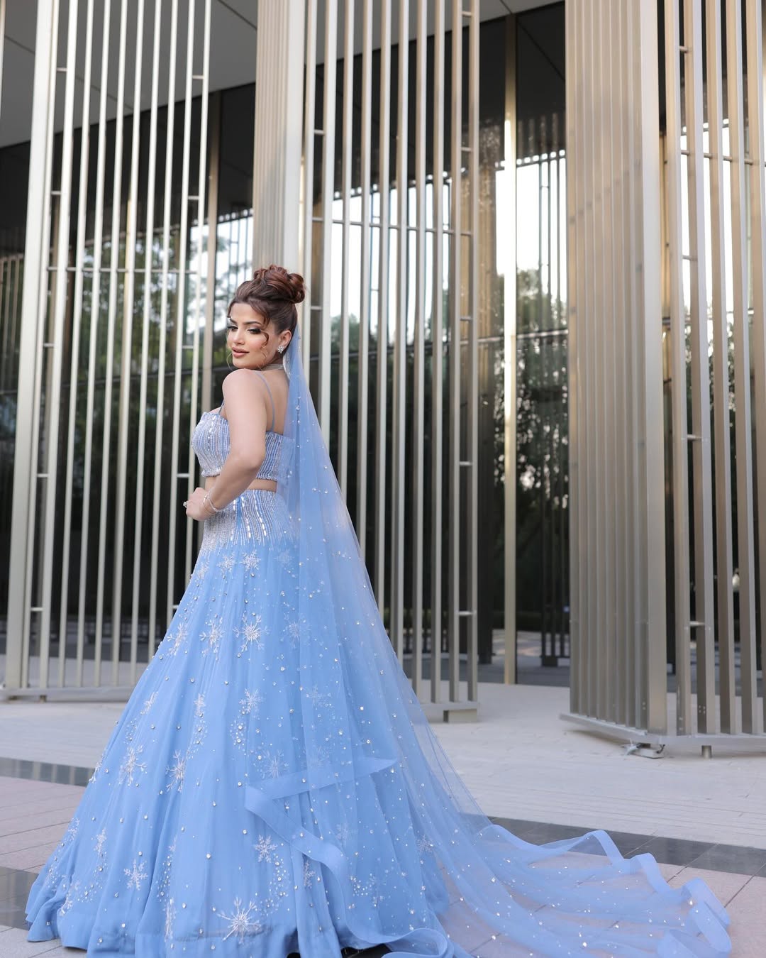 Guneet Virdi in Elsa Lehenga Set