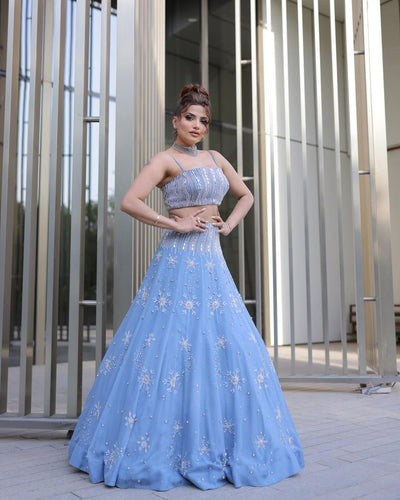 Guneet Virdi in Elsa Lehenga Set