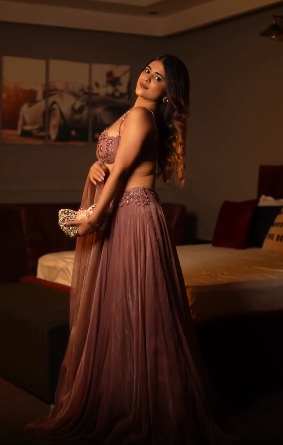 Shivangi Kohli  in Bella Lehenga