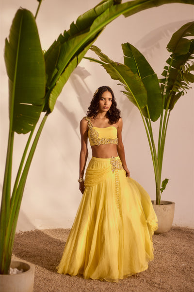 BLOSSOM LEHENGA SET
