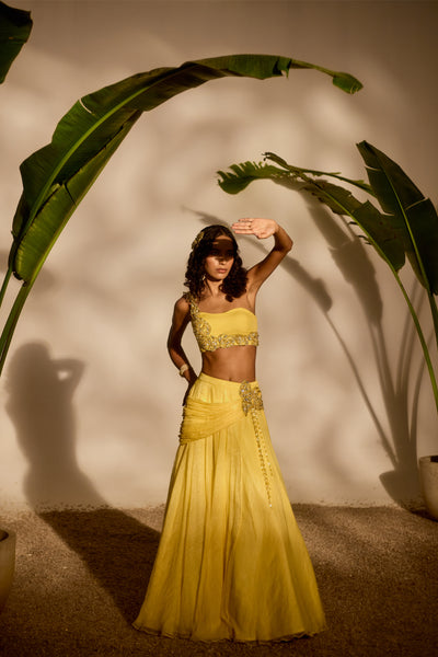 BLOSSOM LEHENGA SET