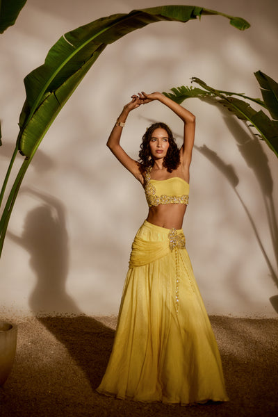 BLOSSOM LEHENGA SET