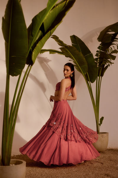 NIA DRAPE LEHENGA SET