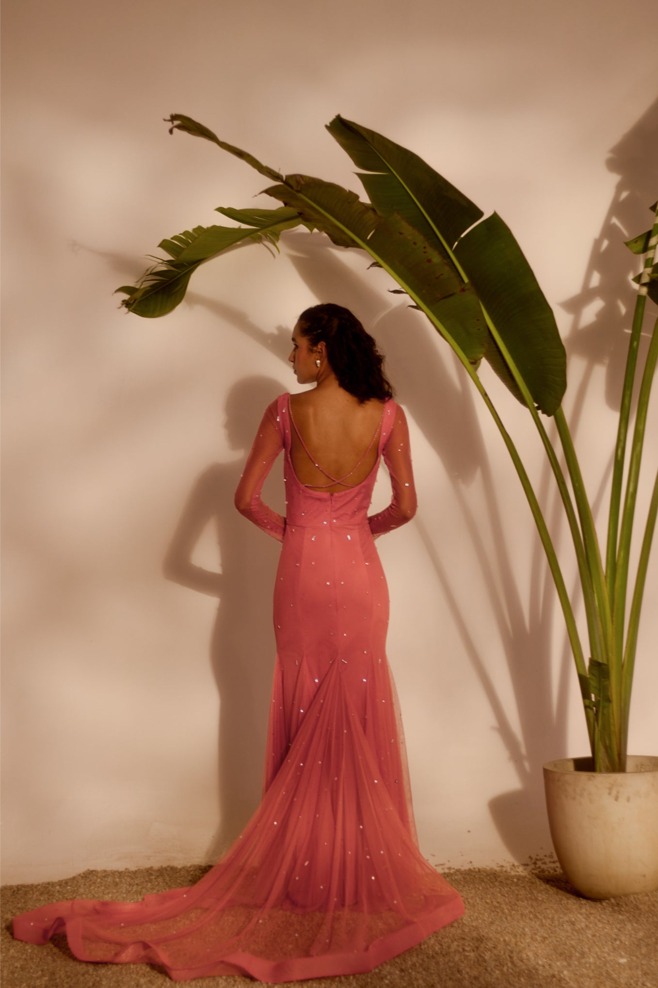 LOVEBIRDS GODET GOWN