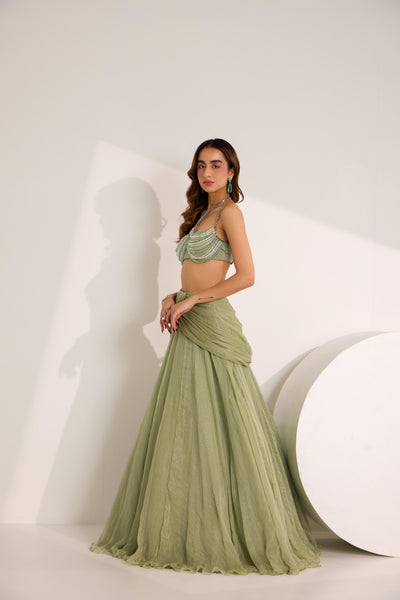 KIARA COWL LEHENGA SET