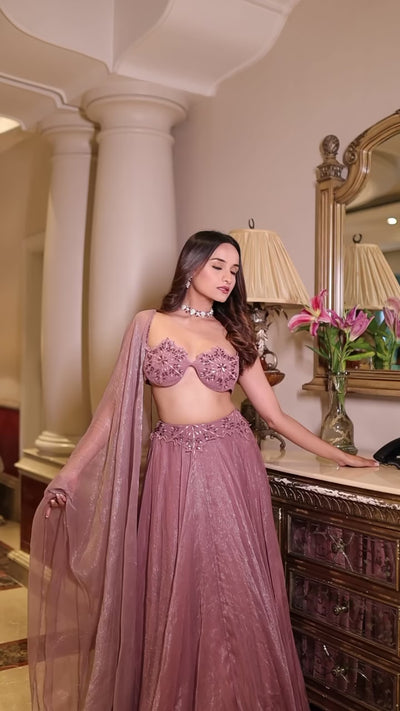 Ayushi Sharmaa  in Bella Lehenga